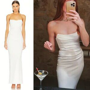 Michael Costello x REVOLVE Briggs Gown - Ivory